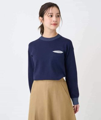 配色デザインポケットニット | GIANNI LO GIUDICE(Women/小さいサイズ