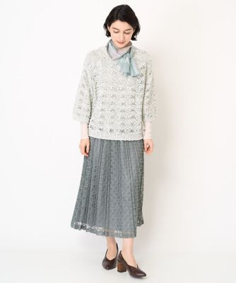 テープヤーンプルオーバーニット