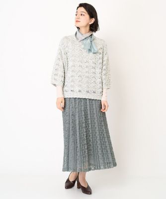 テープヤーンプルオーバーニット