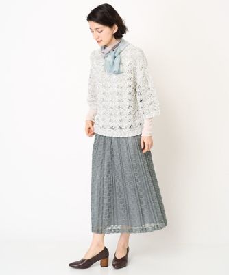 テープヤーンプルオーバーニット