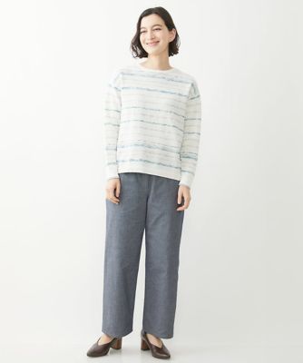 メンギマボーダーニット