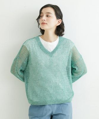 洗える］ハシゴメッシュニット | ファッション・服 | 三越伊勢丹 