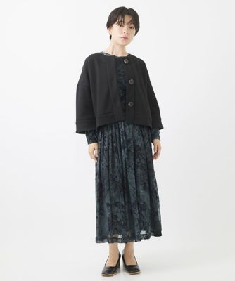 シースルーフロッキースカート