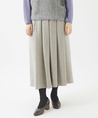 日本製］ウール混ストレッチツイードスカート | GIANNI LO GIUDICE