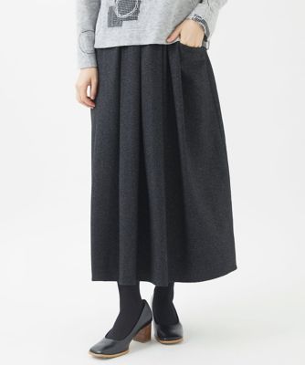 日本製］ウール混ストレッチツイードスカート | GIANNI LO GIUDICE