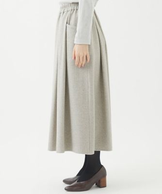 日本製］ウール混ストレッチツイードスカート | GIANNI LO GIUDICE