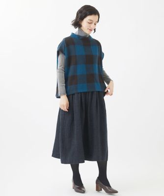 ［セットアップ対応］ウールリファインガーゼスカート