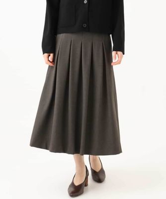 SS－4Lサイズ】シフォンジョーゼットプリーツスカート