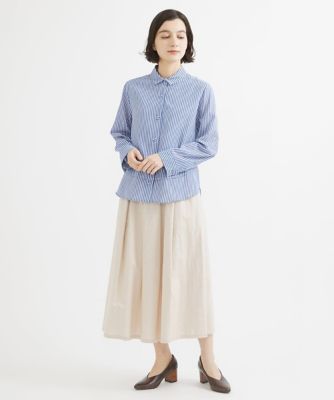 洗える］綿麻シュリンクスカート | GIANNI LO GIUDICE(Women/小さい