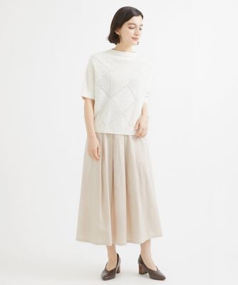 洗える］綿麻シュリンクスカート | GIANNI LO GIUDICE(Women/小さい