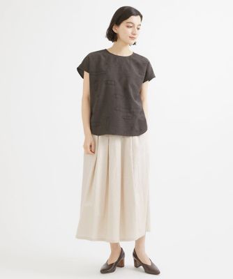 洗える］綿麻シュリンクスカート | GIANNI LO GIUDICE(Women/小さい