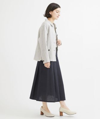洗える］綿麻シュリンクスカート | GIANNI LO GIUDICE(Women/小さい