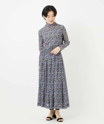 ぼかしフラワーチュールスカート