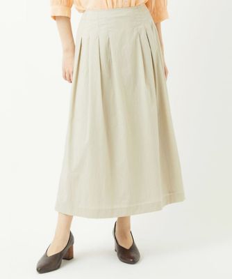 ＜GIANNI LO GIUDICE(Women/小さいサイズ)＞ナイロンストレッチタフタスカート
