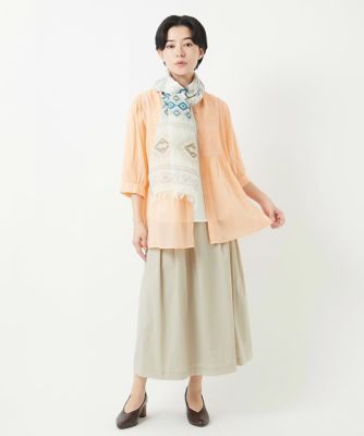 ナイロンストレッチタフタスカート