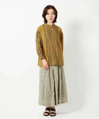 セットアップ対応］シャドーチェックスカート | GIANNI LO GIUDICE