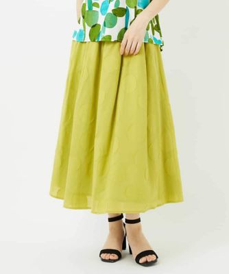 GIANNI LO GIUDICE(Women/小さいサイズ)/ジャンニロジュディチェ ドットジャガードスカート