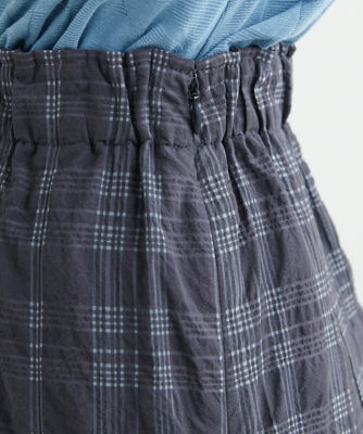 洗える］先染めチェックパネルスカート | ファッション・服 | 三越