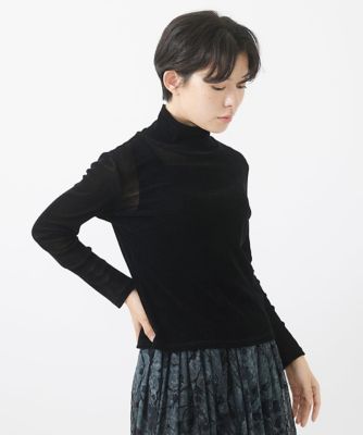 ［日本製］フロッキーチュールカットソー