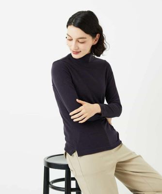 ミッププロッサムベア天ボーダー柄ハイネックカットソー | GIANNI LO