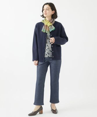 日本製］フロッキードットプリントカットソー | GIANNI LO