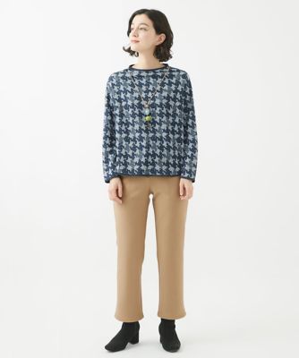 ［リバーシブル］千鳥プリントカットソー