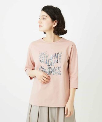 ピンク系 レディースの小さいサイズ 3号～7号／XXS～S Tシャツ