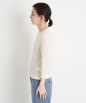 ストレッチレースジャージーカットソー | GIANNI LO GIUDICE(Women 