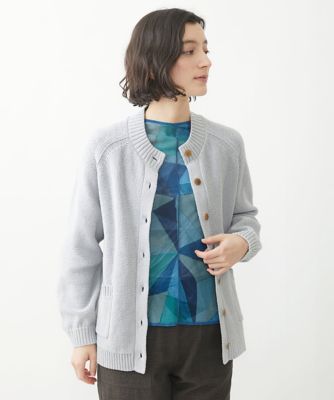 ［リバーシブル／日本製］レインボープリズムデニムカットソー