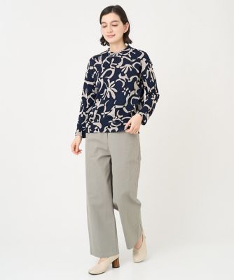 ［日本製］幾何柄プルオーバー