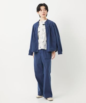 ［日本製］バスルームリップルプリントカットソー
