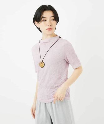 フラワージャガードジャージカットソー