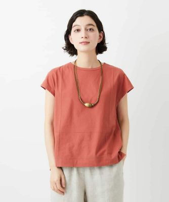 ＜GIANNI LO GIUDICE(Women/小さいサイズ)＞クールローレルスリーブレスカットソー