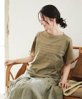 日本製］ホールガーメントストレッチ5分袖ニット | GEORGES RECH