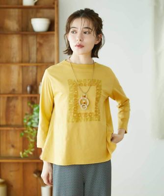 ＜GIANNI LO GIUDICE(Women/小さいサイズ)＞［日本製］ハイゲージ天竺カットソー