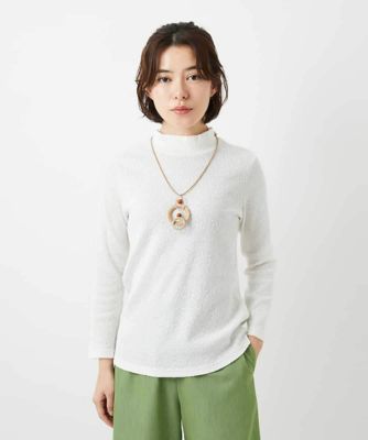 メッシュレースハイネックプルオーバー | GIANNI LO GIUDICE(Women