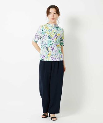 水彩フラワープリントTシャツ | GIANNI LO GIUDICE(Women/小さい