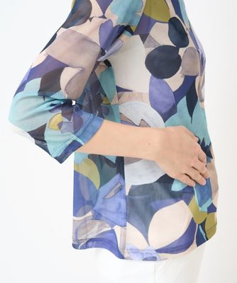 日本製］オスロフラワーチュールカットソー | GIANNI LO GIUDICE(Women