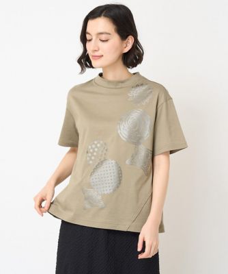 ［日本製］シルケット天竺プリントカットソー