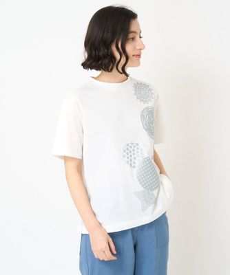 ［日本製］シルケット天竺プリントカットソー