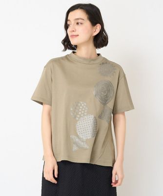 ［日本製］シルケット天竺プリントカットソー