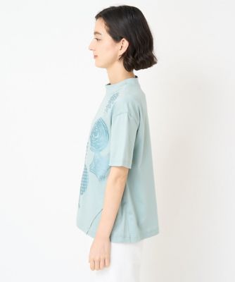 ［日本製］シルケット天竺プリントカットソー