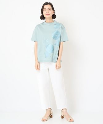 ［日本製］シルケット天竺プリントカットソー