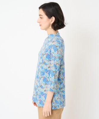 ＬＩＢＥＲＴＹプリント７分袖カットソー（ＧＬＯＲＩＡ　ＦＬＯＷＥＲ）