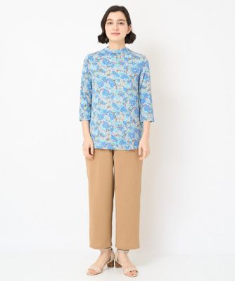 ＬＩＢＥＲＴＹプリント７分袖カットソー（ＧＬＯＲＩＡ　ＦＬＯＷＥＲ）