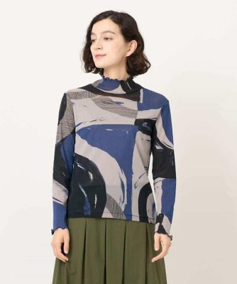 美品　希少　NILDUENILUNTOKYO マーブルカットソー　5周年 日本製］サモーラチュールビッグサークルカットソー | GIANNI LO