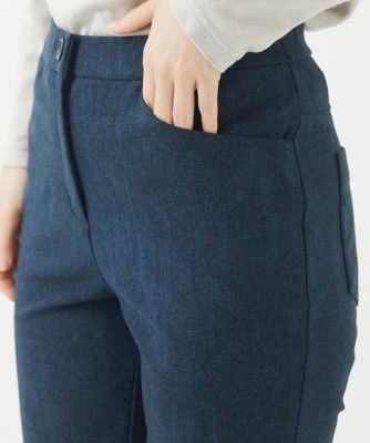 ［日本製］ハイテンション裏起毛デニムプリントパンツ