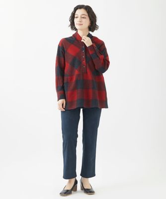 ［日本製］ハイテンション裏起毛デニムプリントパンツ