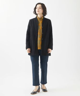 ［日本製］ハイテンション裏起毛デニムプリントパンツ