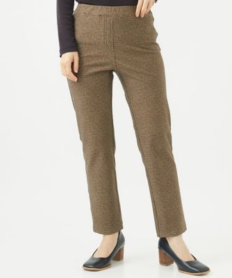 ジャンニ・ロ・ジュディチェ（GIANNI LO GIUDICE）/裏起毛ツイードプリントハイテンションパンツ 裏起毛ツイードプリントハイテンションパンツ | GIANNI LO GIUDICE